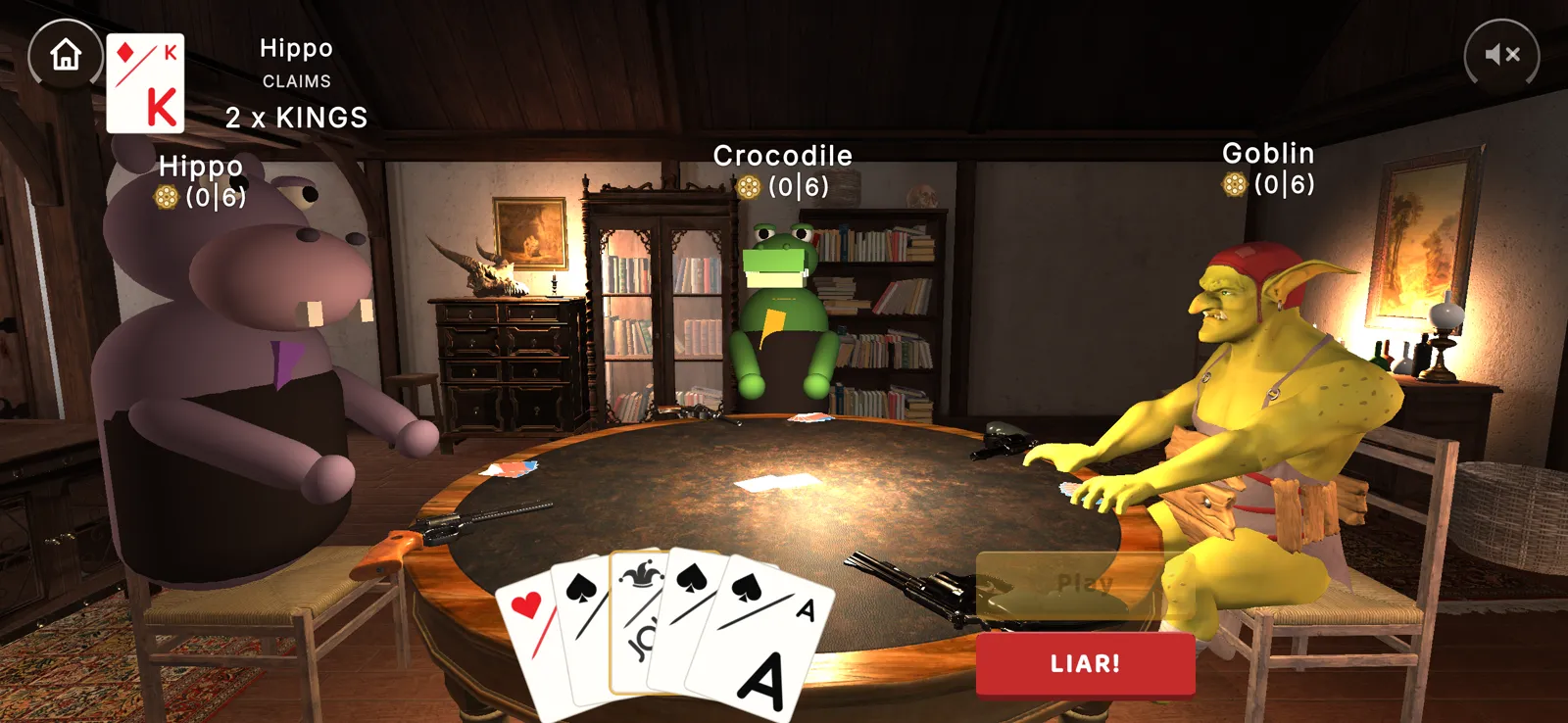 Main hall round table