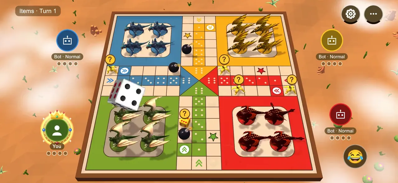 Dice skins