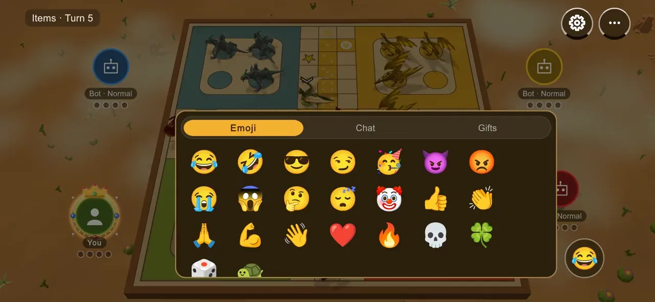 Animated emoji chat